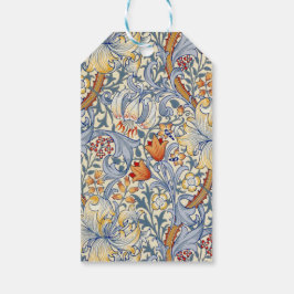 William Morris Gold Lily Viktorianisch Wallpaper Geschenkanhänger