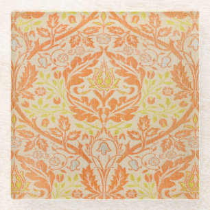 William Morris Golden Bough Muster Vintage Kunst Glasuntersetzer
