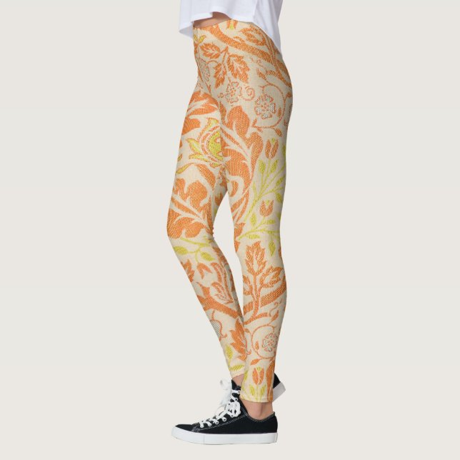 William Morris Golden Bough TapestPattern Leggings (Links)