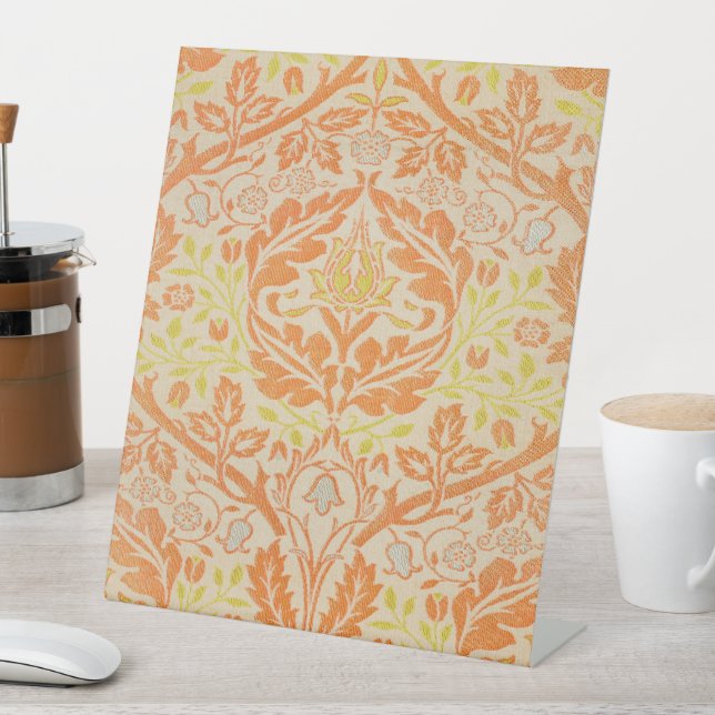 William Morris Golden Bough TapestPattern Sockelschild (In Situ)