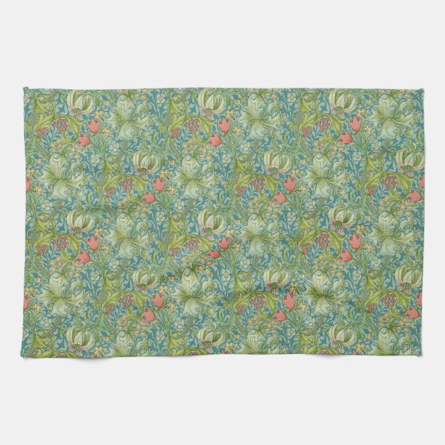 William Morris "Golden Lily" 1 Geschirrtuch (Horizontal)