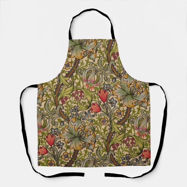 William Morris Golden Lily Antique Schürze (Vorderseite)