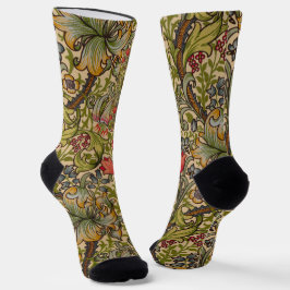 William Morris Golden Lily Antique Socken
