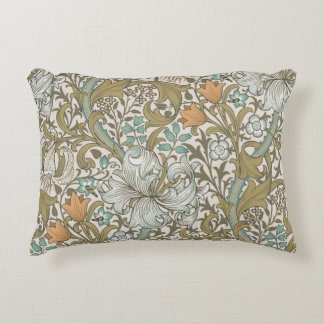 William Morris Golden Lily Blue Gold Classic Dekokissen