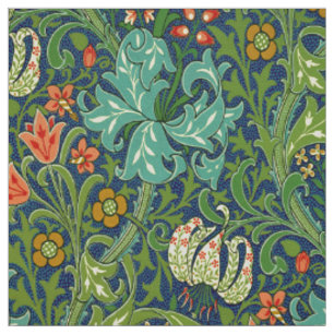 William Morris Golden Lily Blumenmuster Stoff