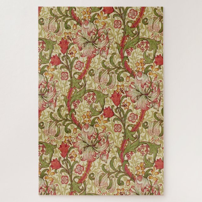 William Morris Golden Lily Floral Pattern (Vertikal)