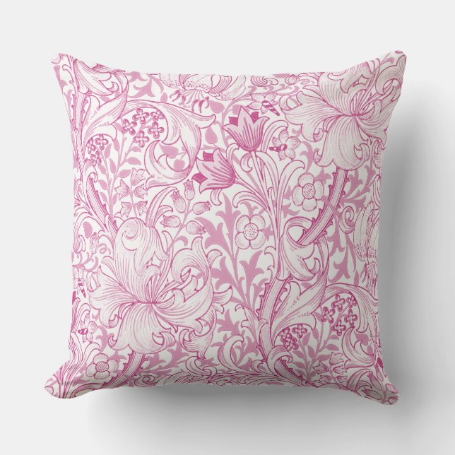 William Morris Golden Lily Floral Pattern Kissen (Vorderseite)