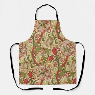 William Morris Golden Lily Floral Pattern Schürze