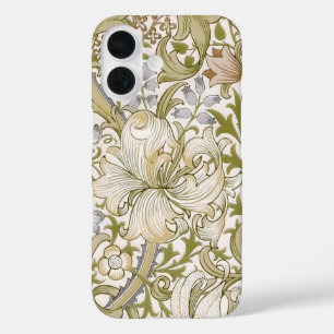 William Morris Golden Lily Garden Blume iPhone 16 Hülle