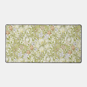 William Morris Golden Lily Garten Blumen Klassiker Schreibtischunterlage