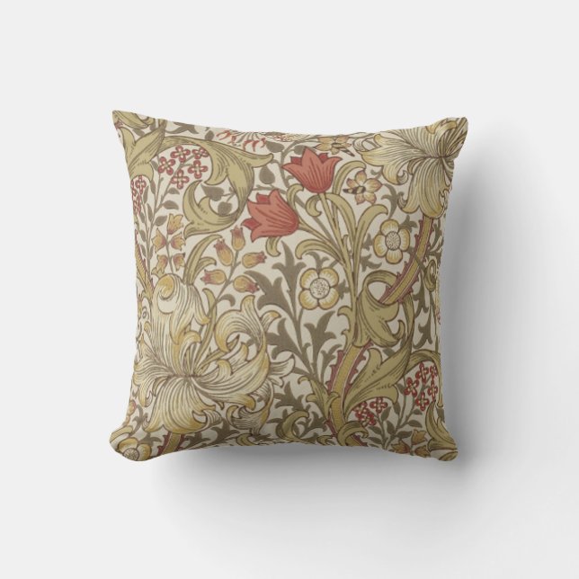William Morris Golden Lily Kissen (Vorderseite)