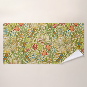 William Morris Golden Lily Vintag Pre-Raphaelite Badehandtuch