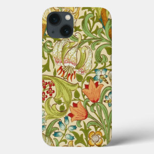 William Morris Golden Lily Vintag Pre-Raphaelite iPhone 13 Hülle