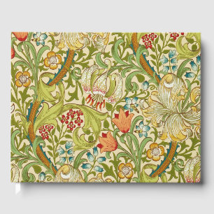 William Morris Golden Lily Vintag Pre-Raphaelite Gästebuch