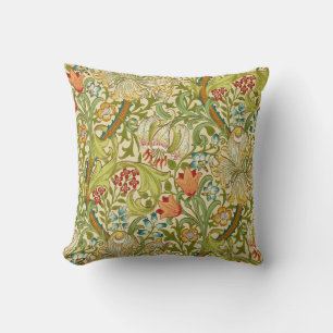 William Morris Golden Lily Vintag Pre-Raphaelite Kissen
