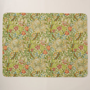 William Morris Golden Lily Vintag Pre-Raphaelite Sherpadecke