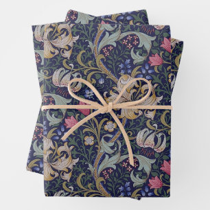 William Morris, Goldene Lilie Geschenkpapier Set