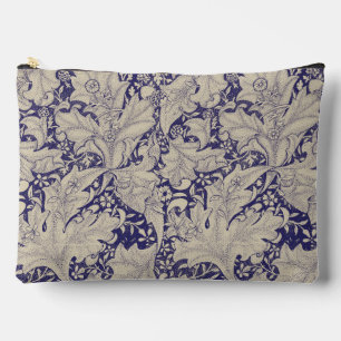 William Morris Goldlack Muster Antique Blau Zubehörtasche