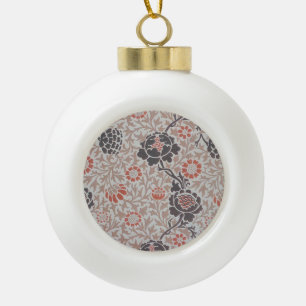 William Morris Grafton Botanic Art Design Keramik Kugel-Ornament