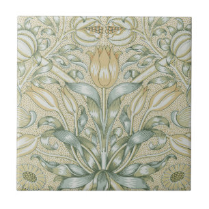 William Morris Granatapfel-Muster Antike Lilie Fliese