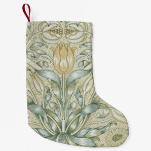 William Morris Granatapfel-Muster Antike Lilie Kleiner Weihnachtsstrumpf