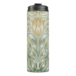 William Morris Granatapfel-Muster Antike Lilie Thermosbecher