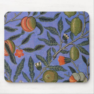 William Morris Granatapfel Tapete Mousepad