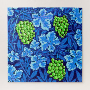 William Morris Grapevine, Cobalt Blue und Green
