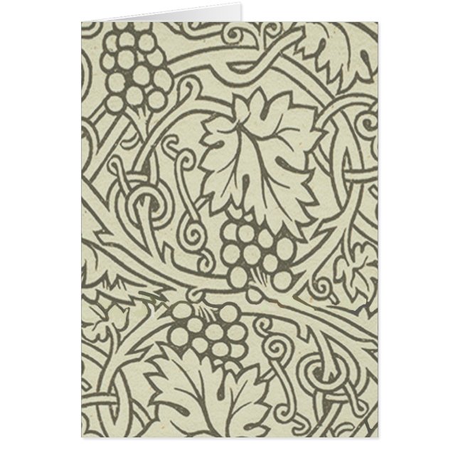 William Morris Grapevine Sage Wallpaper (Vorne)