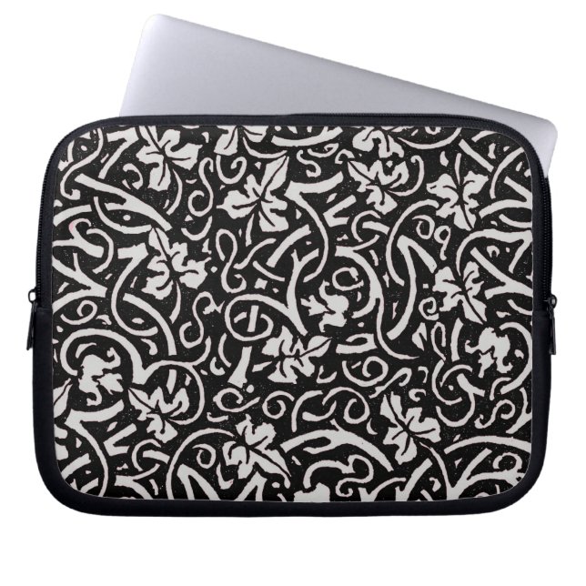 William Morris Grapevine Vine Leaf Pattern Laptopschutzhülle (Vorderseite)