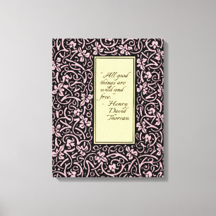 William Morris Grapevine Vine Leaf Pattern Leinwanddruck