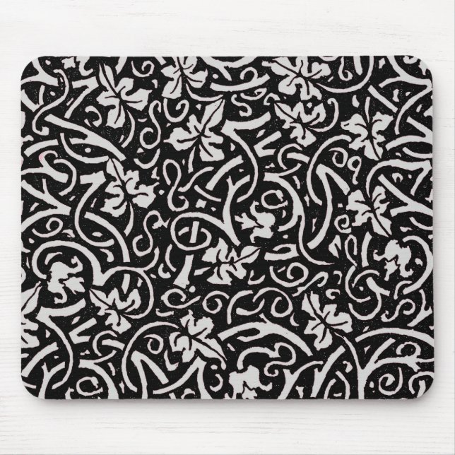 William Morris Grapevine Vine Leaf Pattern Mousepad (Vorne)