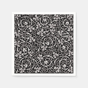 William Morris Grapevine Vine Leaf Pattern Serviette