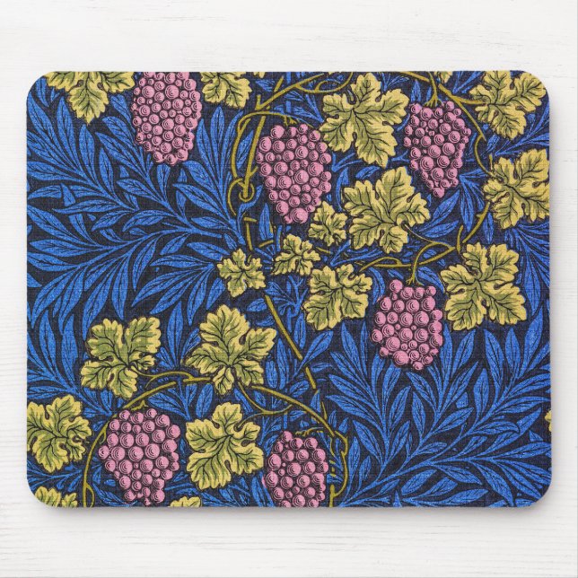 William Morris Grapevine (Wine Vines) Muster Mousepad (Vorne)