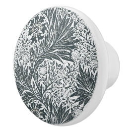 William * Morris Gray Floral Keramikknauf