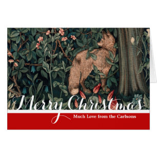 William Morris Greenery Fox Wildlife