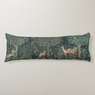 William Morris Greenery Fox Wildlife Seitenschläferkissen