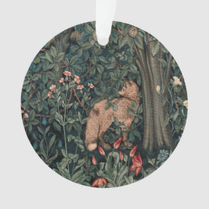 William Morris Greenery Fuchs Wildtier Kunst Ornament