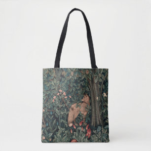 William Morris Greenery Fuchs Wildtier Kunst Tasche