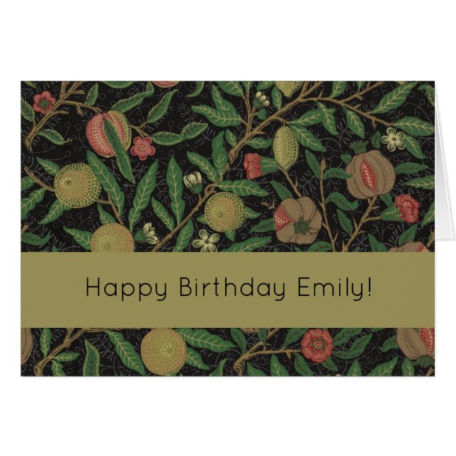 William Morris grenade classique fruits (Devant horizontal)