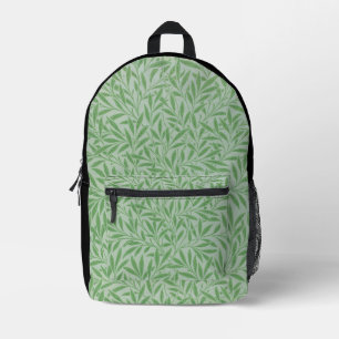 William Morris grüne Blätter Kunst niedlicher Ruck Bedruckter Rucksack