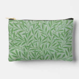 William Morris grüne Weiden-Blätter Zubehörtasche