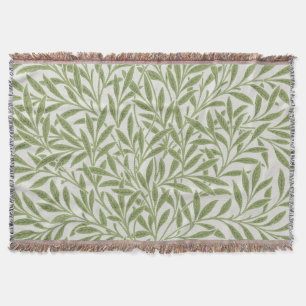 William Morris Grüner Blumen Botanischer Muster Decke