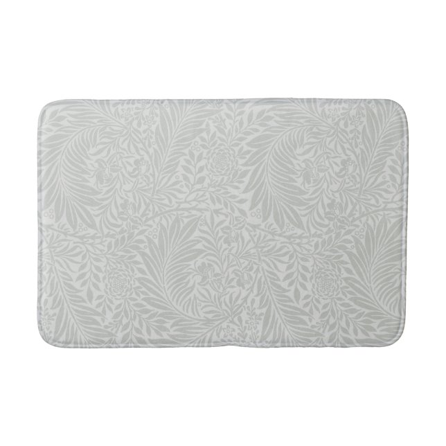William Morris grünes Muster Badematte (Vorderseite)