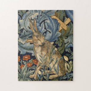 William Morris Hare in einem Wald