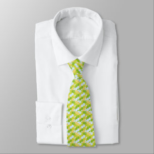 William Morris Hex Mesh Satin Twenty Necktie Krawatte