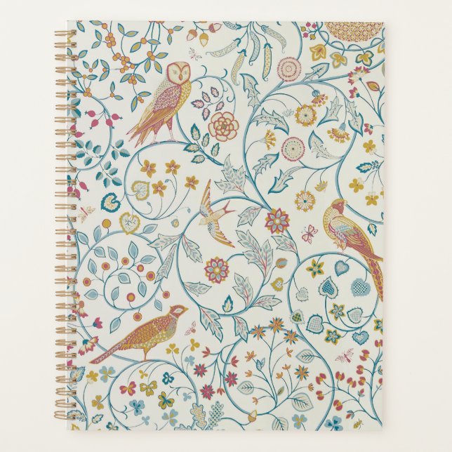 William Morris - Hintergrund und Berries Planer (Vorderseite)