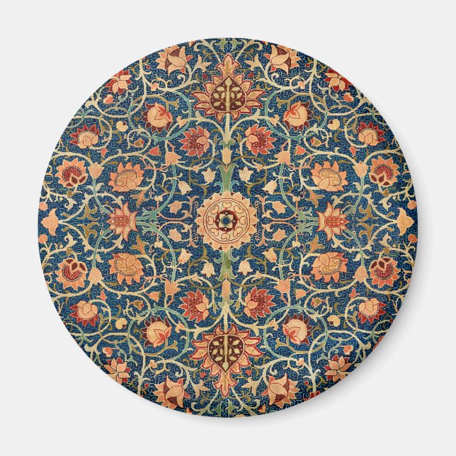 William Morris Holland Park Carpet Pattern Magnet (Vorne)