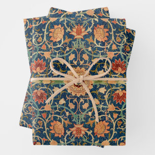 William Morris Holland Park Packpapier Geschenkpapier Set
