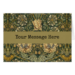 William Morris Honeysuckie Vert Jaune